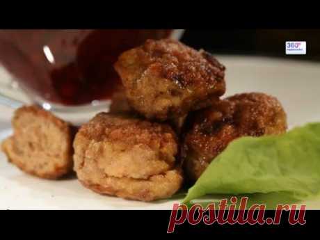 Шведские тефтели «Köttbullar» с необычным гарниром, в брусничном и сливочном соусе | Семья и дом