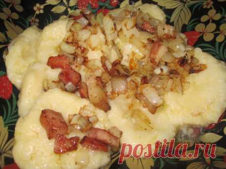 Клёцки,ньоки,галушки,с картофелем и творогом