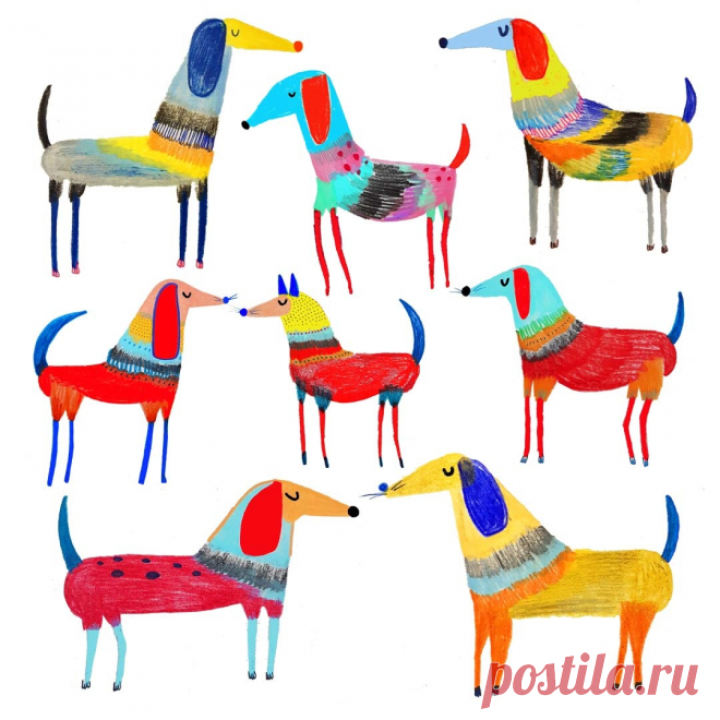 dog art, dog illustration, design, artwork, kids, artist, illustrator, hire an illustrator, animal art, children's illustrator, - Ashley Percival Illustration