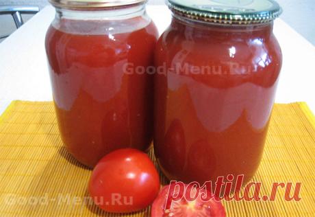 ТОМАТНЫЙ СОК НА ЗИМУ – рецепт с пошаговыми фото