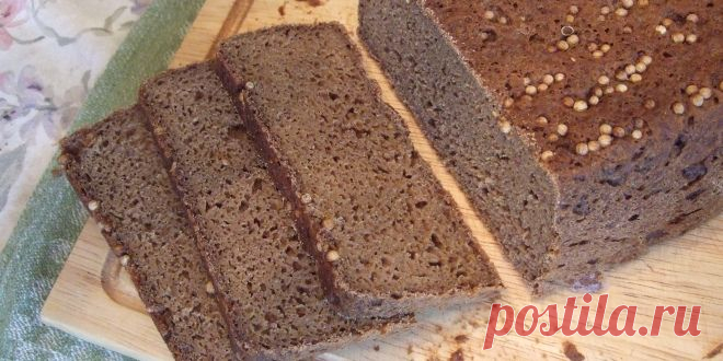 Хлеб БГБК «как ржаной» | Безглютеновая безказеиновая диета