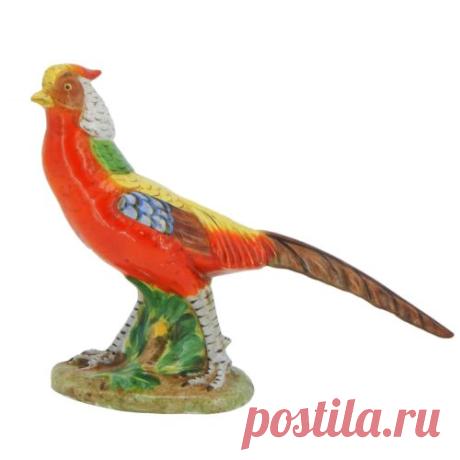 Vintage Koscherak Brothers Pheasant Bird Figurine Ceramic Chinese Golden Italy | eBay