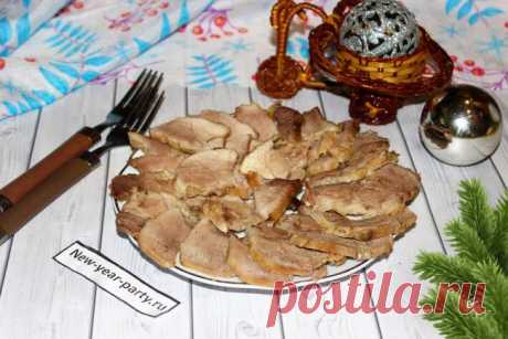 Вкуснейшая буженина из свинины в духовке к новогоднему столу