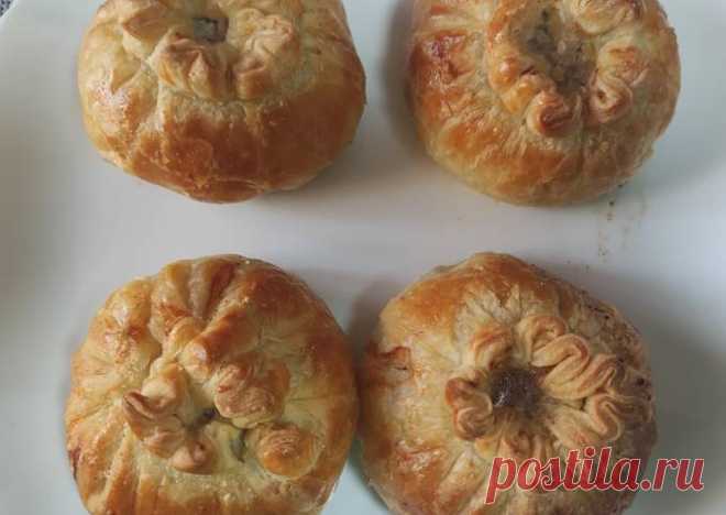 (17) Курник из слоёного теста с курицей - пошаговый рецепт с фото. Автор рецепта Марина Степанова . - Cookpad