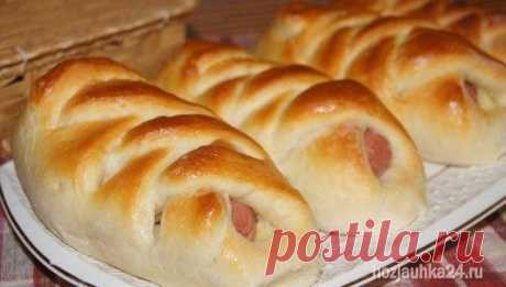 Сосиска с картофелем в тесте — Домашний уют