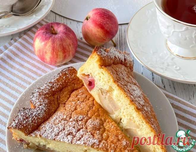 Йогуртовый яблочный пирог – кулинарный рецепт