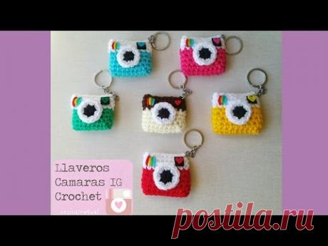 LLAVERO INSTAGRAM CROCHET
