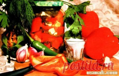 Рецепт соленый болгарский перец на зиму в банке как приготовить