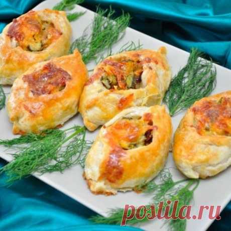 &quot;Лодочки&quot; из слоеного теста