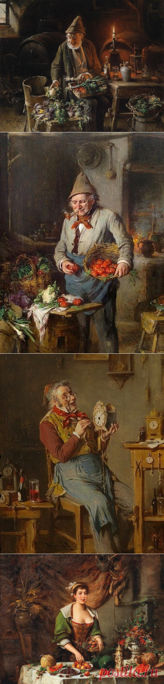 Художник Герман Керн (Hermann Kern). Картины