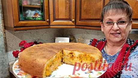 Без духовки и замеса теста!Пирог с капустой НА СКОВОРОДЕ. Вкусный и простой рецепт!