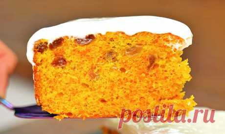 Морковный пирог со сметанным кремом | Рецепты на FooDee.top