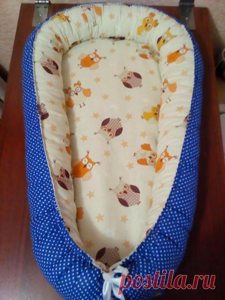 Гнёздышко-кокон для новорожденных купить, заказать