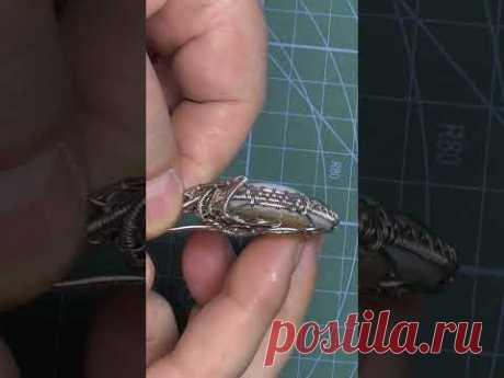 Handmade wire jewelry Valeriy Vorobev Free wire wrapped jewelry step by step tutorials for beginners