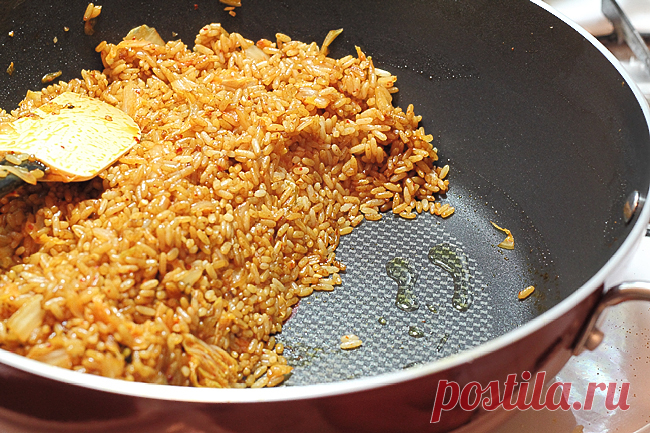 Вкуснейший жареный рис на гарнир