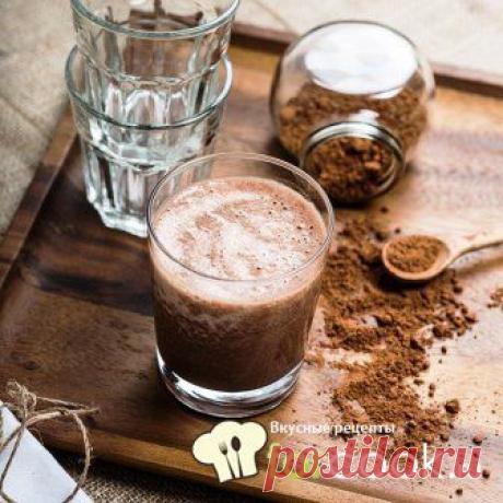 Шоколадно-банановый утренний коктейль