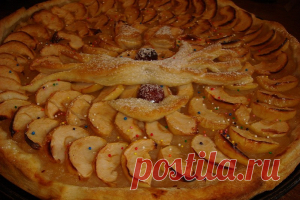 Пирог с яблоками, рецепт с фото пошагово в духовке