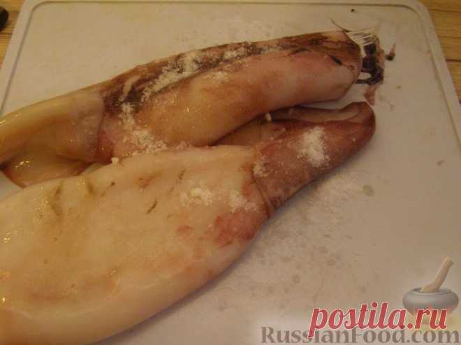 : Кальмары, тушенные в сметане на RussianFood.com