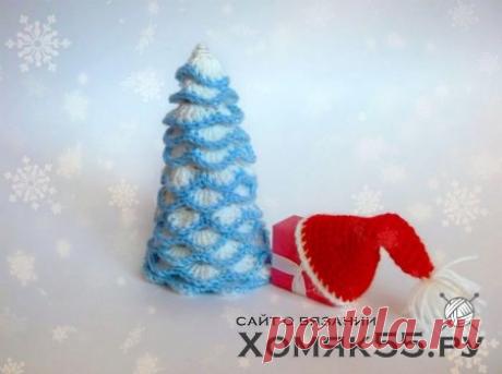 Как связать ёлку крючком