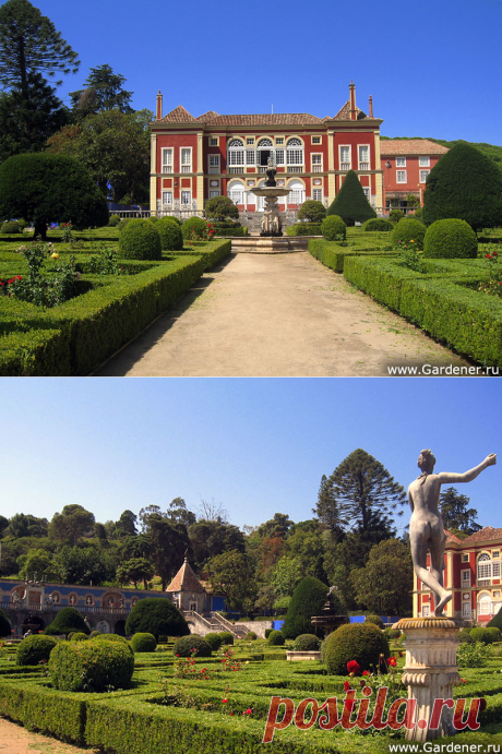 Сад при дворце маркиза Де Фронтейра.