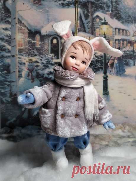 Авторские игрушки Надежды Кузнецовой🧸 Ватные елочные игрушки ручной работы 🙌