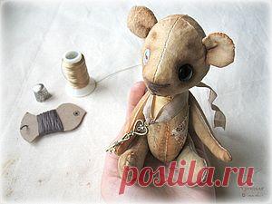 Пошив мишки из того, что есть под рукой. Часть вторая. - 2