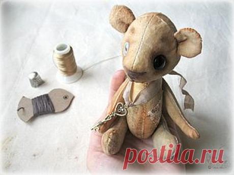 Пошив мишки из того, что есть под рукой. Часть вторая. - 2