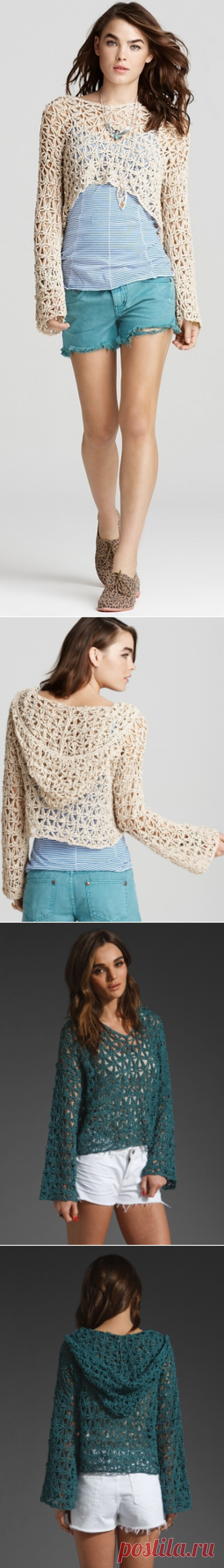Вязаная кофта Free People (подиум)