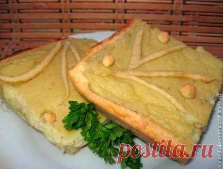 Песочный картофельный пирог