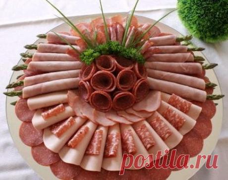 нарезка колбасы и сыра красиво фото пошагово: 15 тыс изображений найдено в Яндекс.Картинках