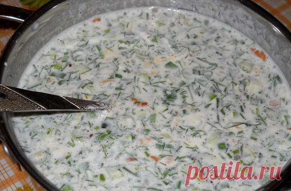 Таратор. Болгарский холодный суп / Уголок гурмана / Вся правда про Тольятти