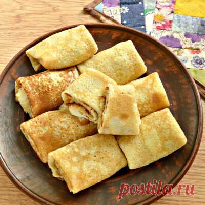 Как испечь тонкие блины? Вкусный рецепт, все просят добавки
