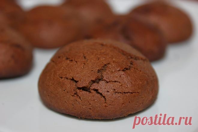 Трюфельное печенье из рисовой муки. Без глютена.