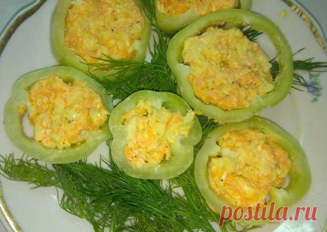 Фаршированный перец сыром и морковкой Автор рецепта Марина - Cookpad