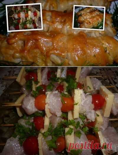 Зимний шашлычок в шубке