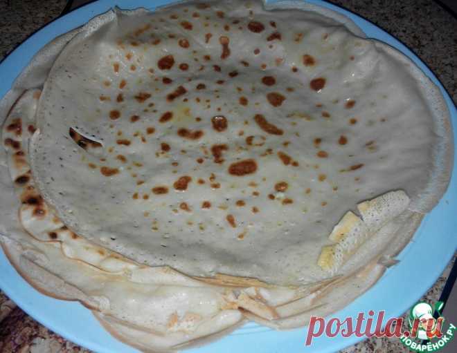 Блинчики на пиве без молока и соды – кулинарный рецепт