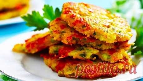 Вкусные овощные оладушки