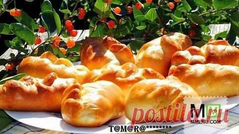Плетеные пирожки с зеленым луком и яйцом - кулинарный рецепт. Миллион Меню