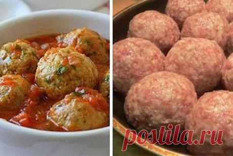 6 рецептов приготовления самых вкусных тефтелей - mojakuhnja.ru