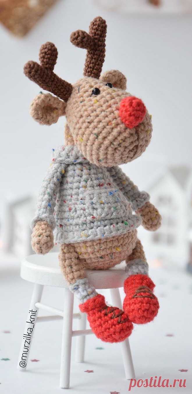 PDF Олень Красавчик крючком. FREE crochet pattern; Аmigurumi doll patterns. Амигуруми схемы и описания на русском. Вязаные игрушки и поделки своими руками #amimore - олень, плюшевый оленёнок, deer, venado, cervo, hirsch, jeleń, veado, јелен, geyik, hirvi, cerf, jelen, rådjur, hirved. Amigurumi doll pattern free; amigurumi patterns; amigurumi crochet; amigurumi crochet patterns; amigurumi patterns free; amigurumi today.