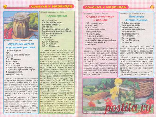 Коллекция рецептов