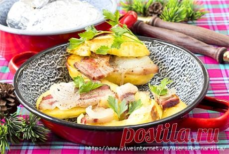 Картофель, запечённый в фольге рецепт с фото