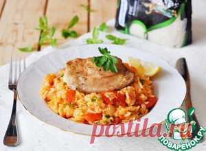 Рис джоллоф с курицей - кулинарный рецепт