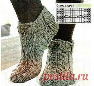 ОСНОВНЫЕ СВЕДЕНИЯ О ПРЯЖЕ. ВЯЖЕМ ТАПОЧКИ-НОСОЧКИ
 Вот и пришли осенние холода! В квартире стало холодно и неуютно, отчего, сразу же захотелось связать тапочки-носочки, чтобы ножкам было тепло и уютно...