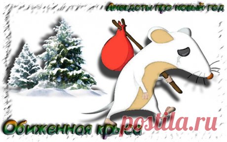 Обиженная крыса - Анекдоты про новый год 2019