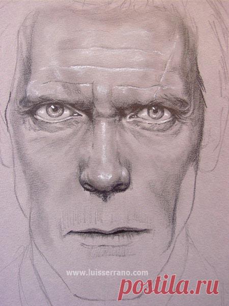 Как нарисовать портрет карандашом поэтапно
