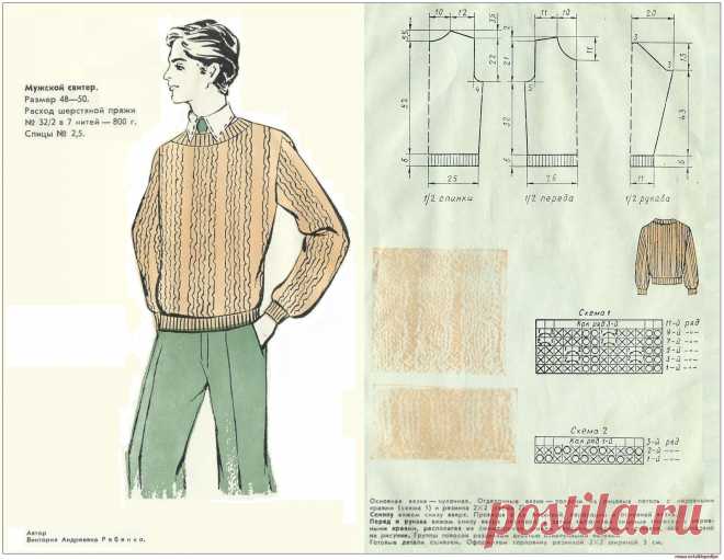 Мужской свитер