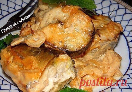 СОУС, КОТОРЫЙ СДЕЛАЕТ ИЗ ЛЮБОЙ РЫБЫ БЛЮДО С НЕЗЕМНЫМ ВКУСОМ!
Предлагаем запечь рыбу в горчичном соусе-маринаде. Особо вкусной по этому рецепту получается скумбрия: нежная, сочная, с легкой кислинкой.
В составе маринада есть соевый соус, поэтому блюдо солить не нужно. Если вы не сторонник майонеза, просто не добавляйте его.
ИНГРЕДИЕНТЫ 
- 2 скумбрии среднего размера 
- 1 луковица 
- 3 ст. л. соевого соуса 
- 2 ст. л. горчицы 
- 2 ст. л. майонеза
ПРИГОТОВЛЕНИЕ
Скумбрию вымой...