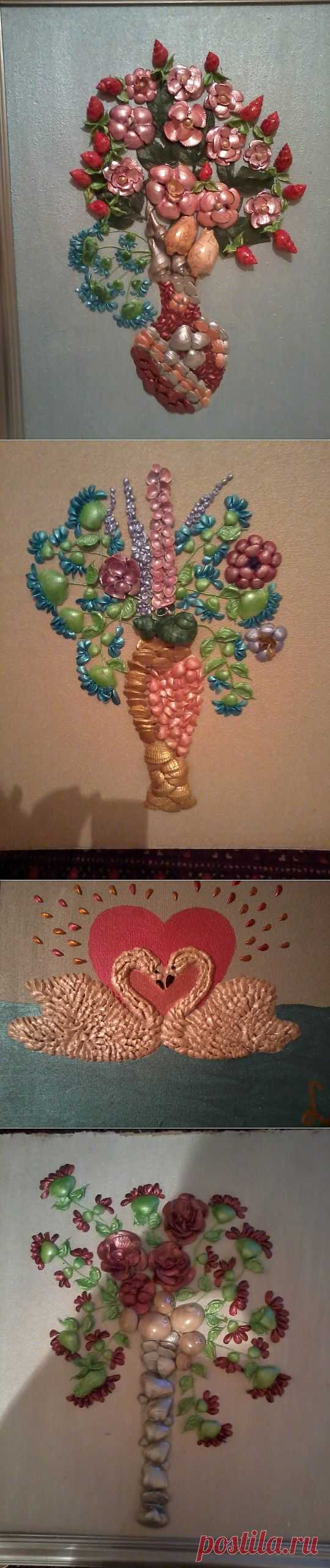 (+1) тема - Мои работы из ракушек | СВОИМИ РУКАМИ