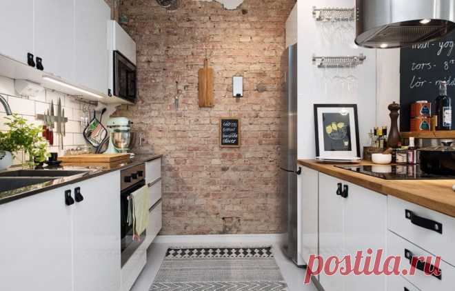 В тесноте да не в обиде: как сделать маленькую кухню удобной - KitchenMag.ru
